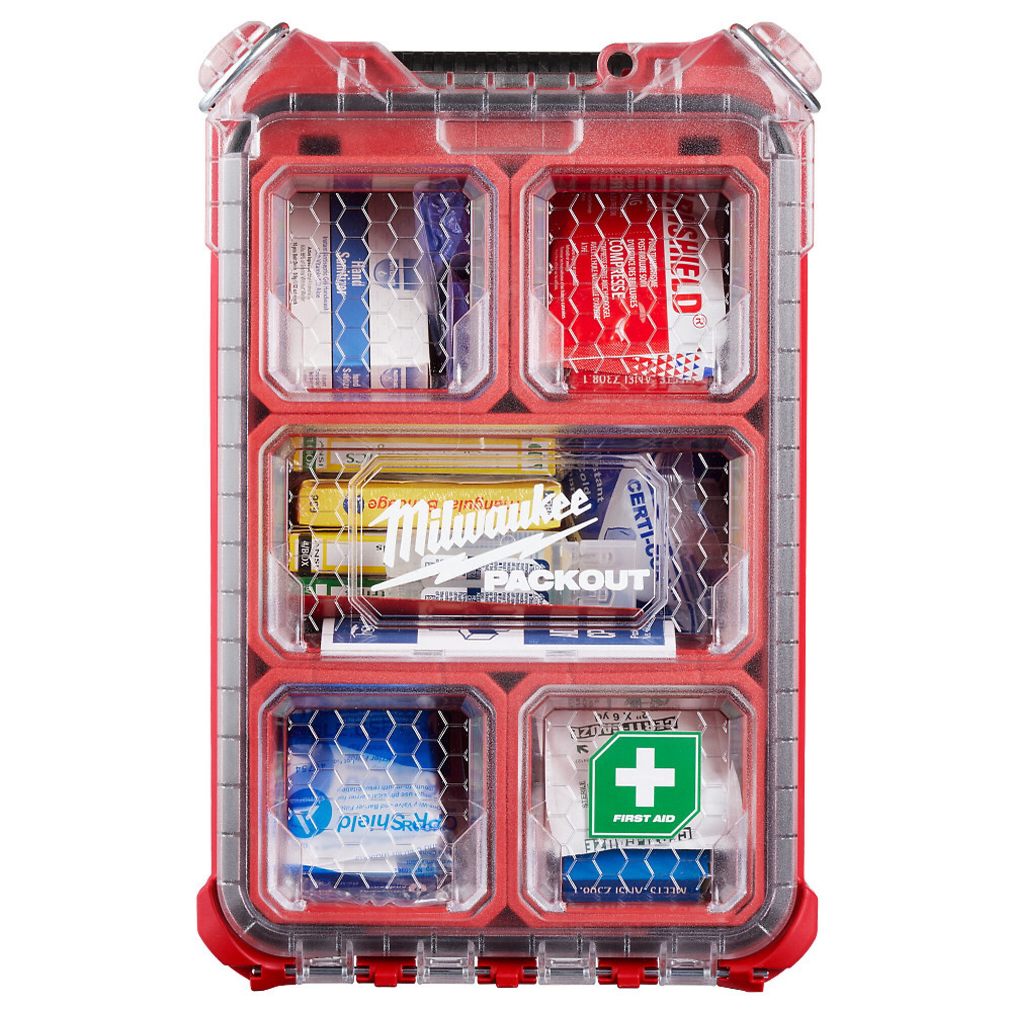 Milwaukee 79-Pc. Class A Type III PACKOUT First Aid Kit, Model# 48-73-8435C
